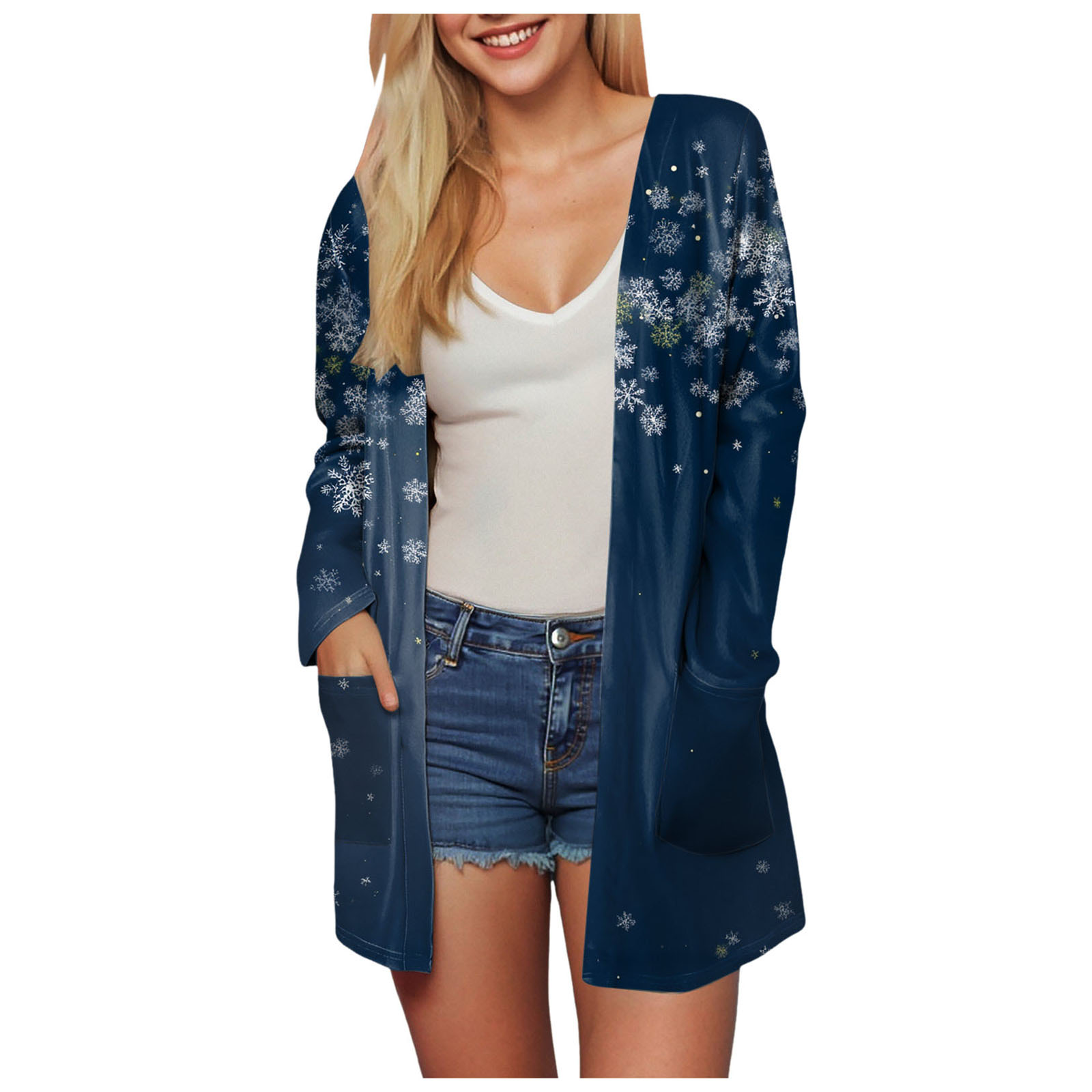 Christmas Sweaters for Women 2025 Plus Size Cozy Button Up Cardigan Funny  Cute Ugly Christmas Sweater Xmas Fall Coats