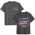 thumbnail image 1 of idosla Women 250Th Anniversary Tshirt 1776-2026 Patriotic American Tops (Dark Gray, XL), 1 of 9