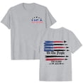 thumbnail image 1 of idosla Women 250Th Anniversary Tshirt 1776-2026 Patriotic American Tops (Grey, XL), 1 of 9