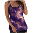thumbnail image 1 of idosla Womens Flowy Tankini Tops Only - Modest Bathing Suit Loose Fit Swimsuit Swim Tops No Bottom 2026 (Dark Purple, S), 1 of 5
