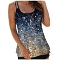 thumbnail image 1 of idosla Womens Flowy Tankini Tops Only - Modest Bathing Suit Loose Fit Swimsuit Swim Tops No Bottom 2026 (Gold, XL), 1 of 5