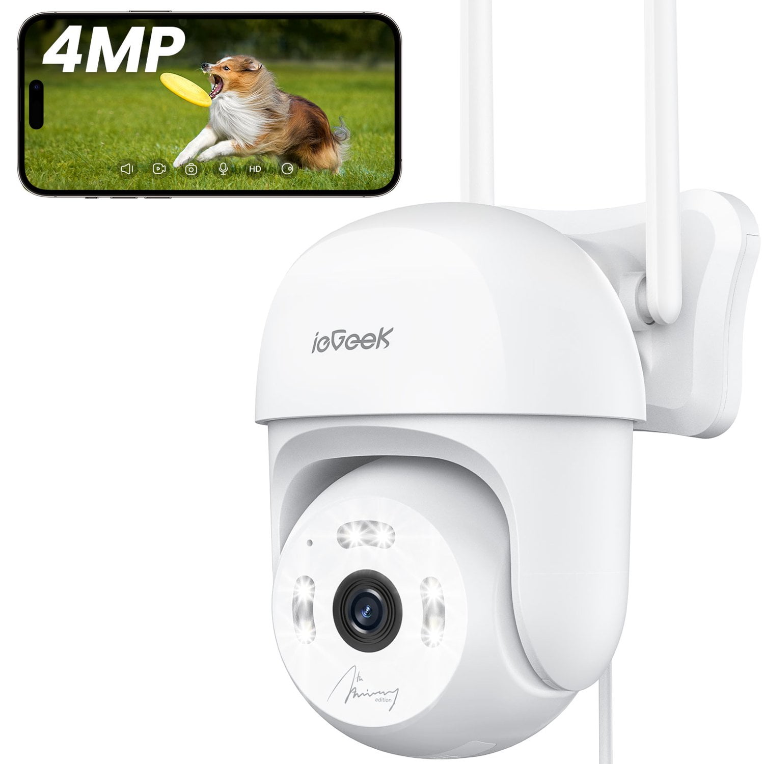 GalaYou 2K Wireless Outdoor Security Camera - Rio Grande Trade