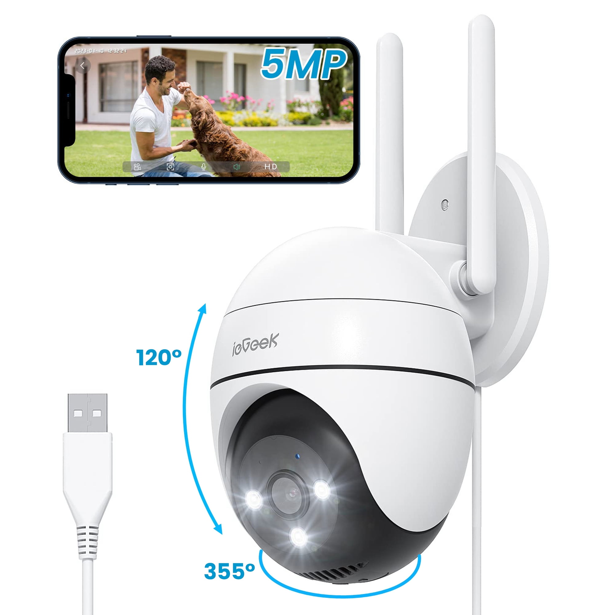 ieGeek 1080P Home IP Camera, Camera Range: 30 m at Rs 9000 in Bengaluru