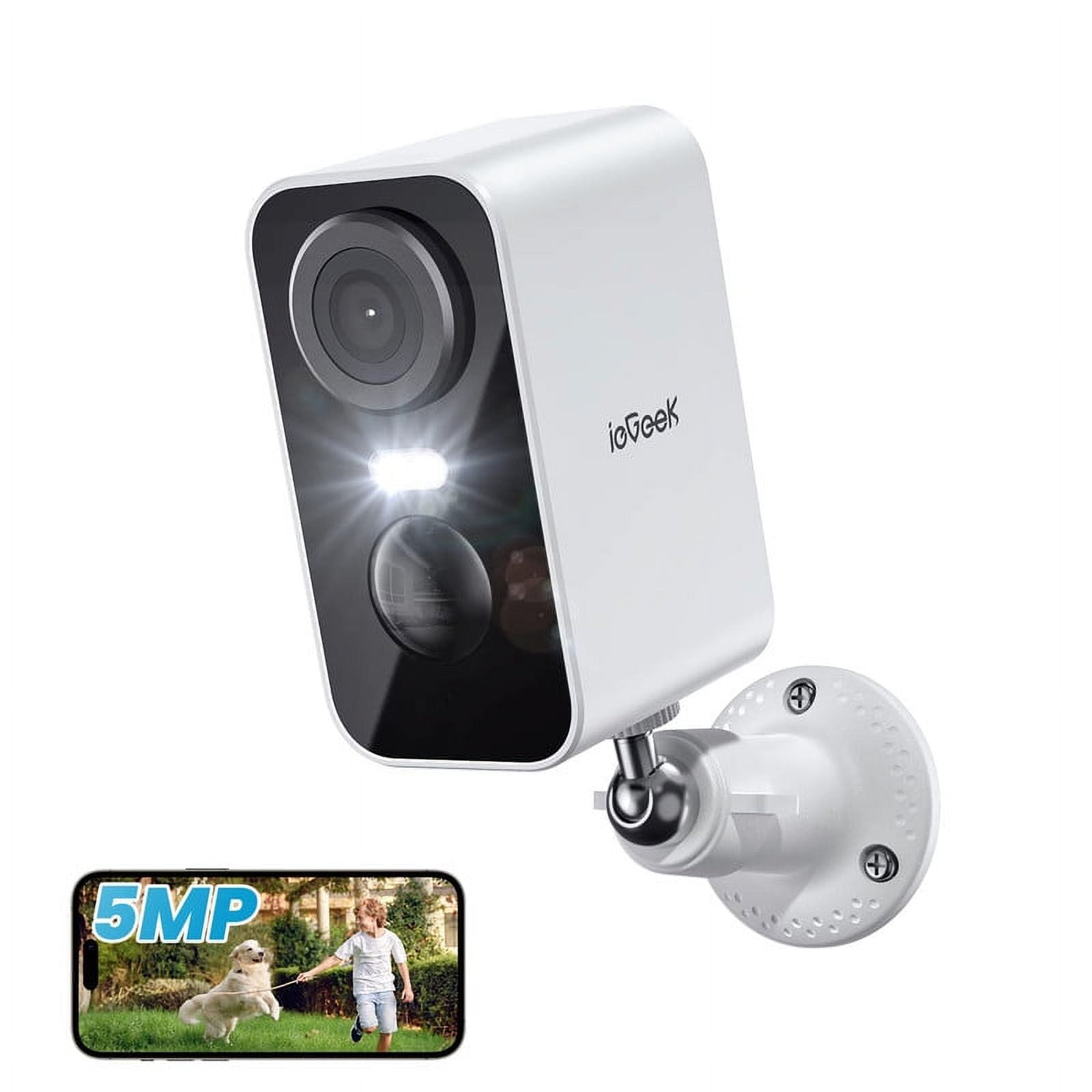ieGeek Wireless Security Cameras, WiFi Outdoor Camera with Spotlight