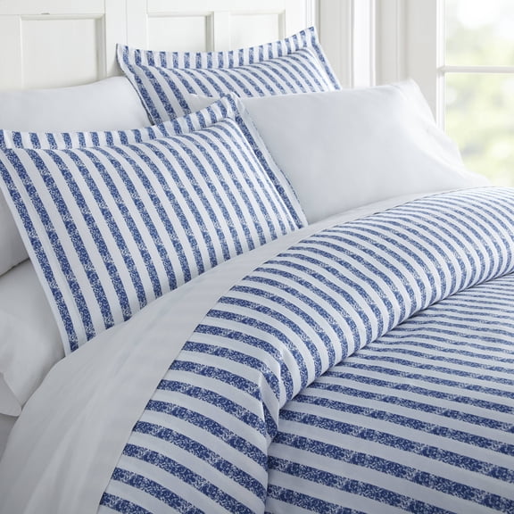 ienjoy Home Child Stripe Cotton Duvet Sets, King, 3-Pieces