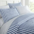 thumbnail image 1 of ienjoy Home Solid Print Microfiber Plush Duvet Sets, Queen, 3-Pieces, 1 of 4