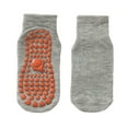 thumbnail image 1 of ievspot 1 Pair Trampoline Socks Anti-skid Silicone Grip Bottom Sweat Absorption Adult Home Yoga Socks Floor Socks, 1 of 8