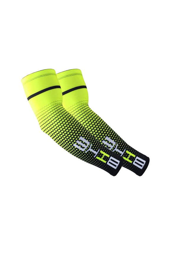 1 Pair UV Sun Arm Sleeve Cooling Sleeve Cycling Arm Sleeves for Men Women Outdoor Activities Basketball Golf Running