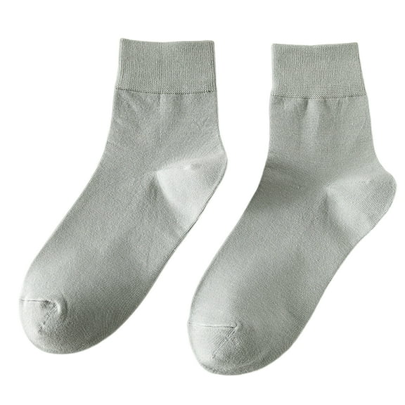 ievspot 1 Pair Unisex Cotton Socks Anti-slip Breathable Soft Sweat-absorption Anti-shrink Business Sports Socks