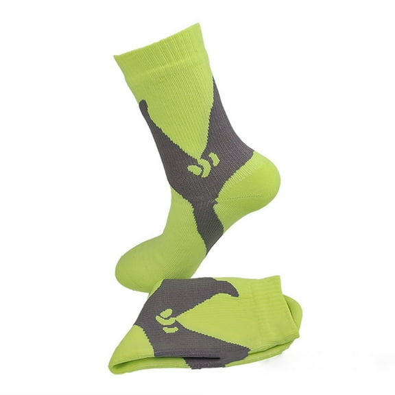 ievspot 1 Pair Waterproof Socks 3-Layer Moisture-Wicking Men Women Outdoor Winter Hiking Camping Skiing Wading Fishing Compression Socks