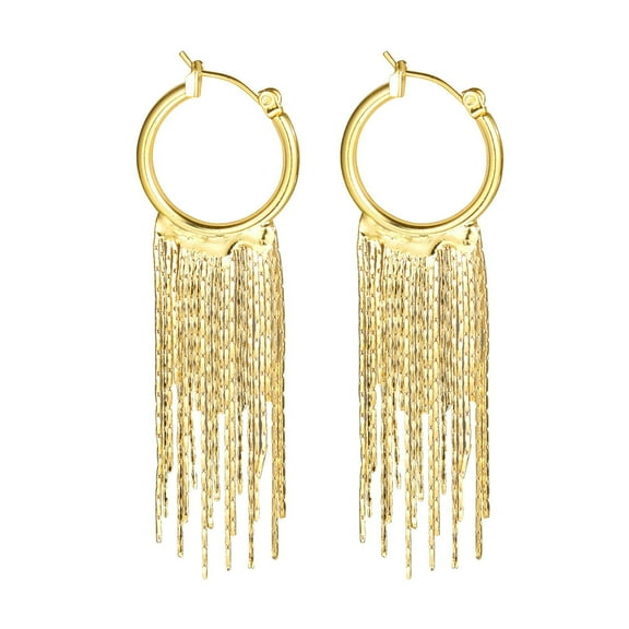 ievspot 1 Pair Women Ear Alloy Electroplated Ear Decoration Jewelry Lady Prom Hanging Earring Party Dangle Earrings