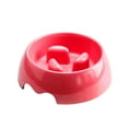 thumbnail image 1 of ievspot 1 Pcs Cat Dog Slow Feeder Bowl,Interactive Dog Bowls Durable Stainless Steel Pets Bowl, 1 of 8