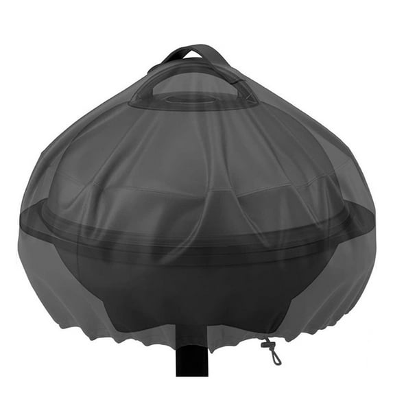 ievspot 1 Pcs Oxford Cloth BBQ Grill Cover Dust Proof Sun-resistant Foldable Mini Electric Grill Cover for Outdoor