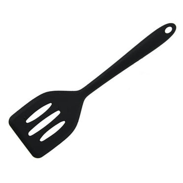 ievspot 1 Pcs Silicone Slotted Spatula, Non-stick Thin Slotted Spatula Heat Resistant Kitchen Silicone Turners for Cooking