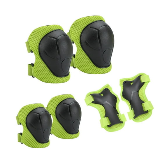 ievspot 1 Set Kids Skating Protective Gear Kit with Knee Elbow Pad, Wrist Guard Protector Roller Skate Skateboard Scooter Bike Cycling Safety Equipment