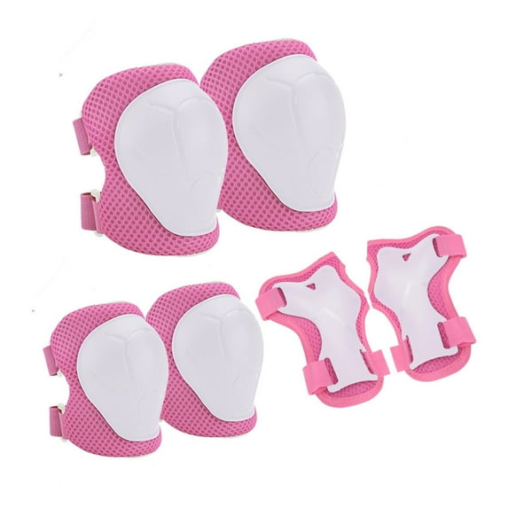 ievspot 1 Set Kids Skating Protective Gear Kit with Knee Elbow Pad, Wrist Guard Protector Roller Skate Skateboard Scooter Bike Cycling Safety Equipment