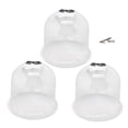 thumbnail image 1 of ievspot 3 Packs Garden Cloche Dome Plant Bell Protector Covers with 9 Pcs Ground Securing Pegs for Frost Freeze Cold Plant Protection, 1 of 3