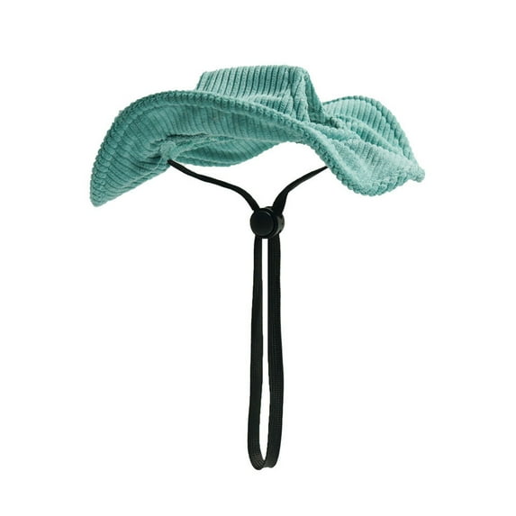 ievspot Adjustable Pet Sun Hat with Ear Holes Sun Hat Cosplay Dog Accessories for Dogs Cats Outdoor Activities