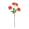 thumbnail image 1 of ievspot Artificial Flower Durable Artificial Flower Artificial Dahlia Flowers with Stem 4-head Realistic Faux Silk Flower for Vase Wedding Party Centerpiece, 1 of 8