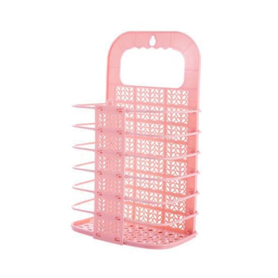 ievspot Collapsible Laundry Hamper Wall Mounted Clothes Organizer Foldable Laundry Basket Breathable Mesh Storage Organizer Wall for Bathroom for Small
