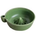 thumbnail image 1 of ievspot Drainage Bowl for Fresh Fruit Ceramic Berry Colander Bowl Self-spinning Ceramic Berry Washing Bowl 360° Vortex Drain Spinner for Fruits for New, 1 of 8