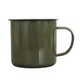 thumbnail image 1 of ievspot Enamel Coffee Mug Vintage Enamel Mug with Handle Retro Drinking Cup Durable Portable Tableware for Home Kitchen Heat Resistant Ideal for Coffee Lovers, 1 of 8