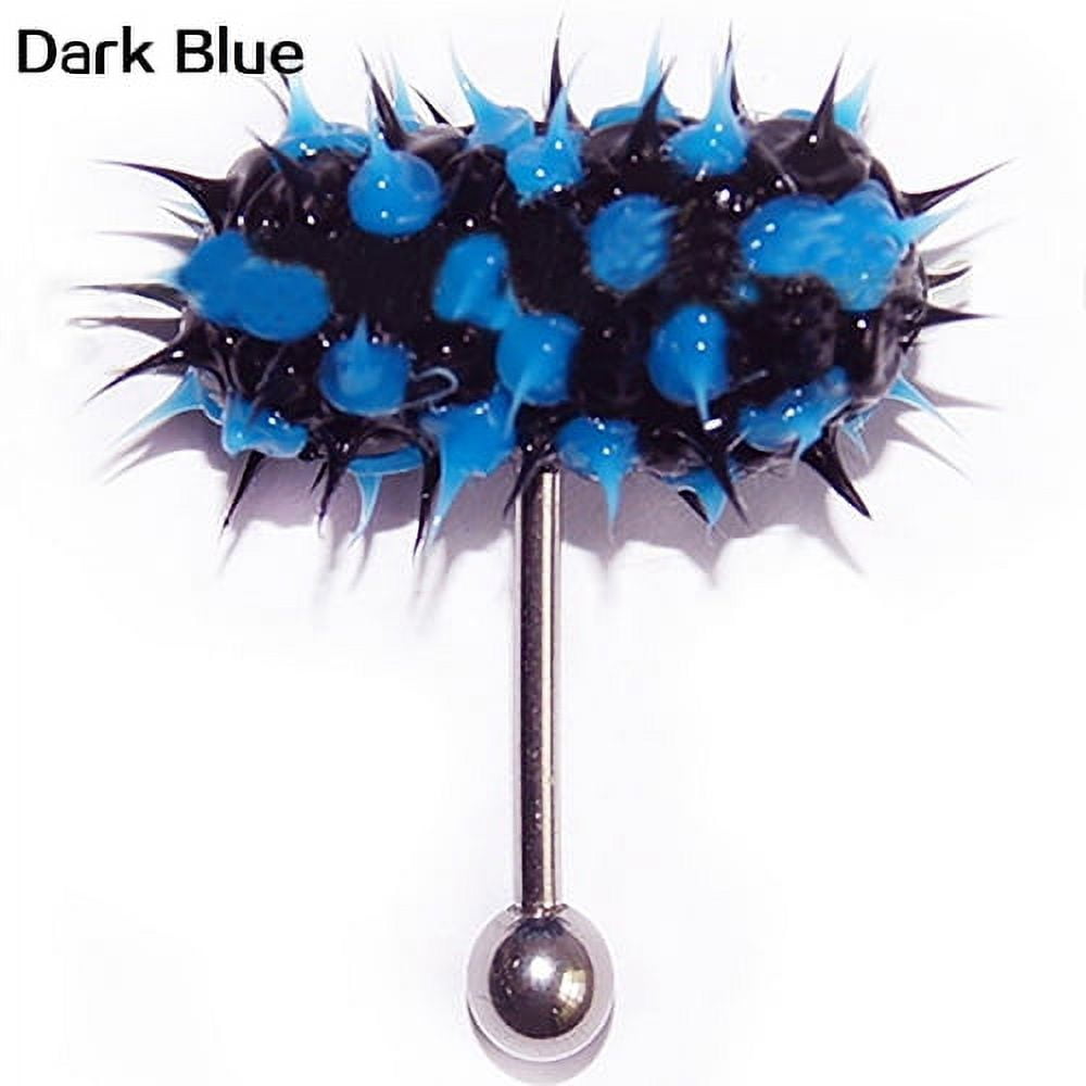 suit salwar sexy vibrating tongue nails exquisite piercing jewelry vibrating silicone tongue  ring main image 1