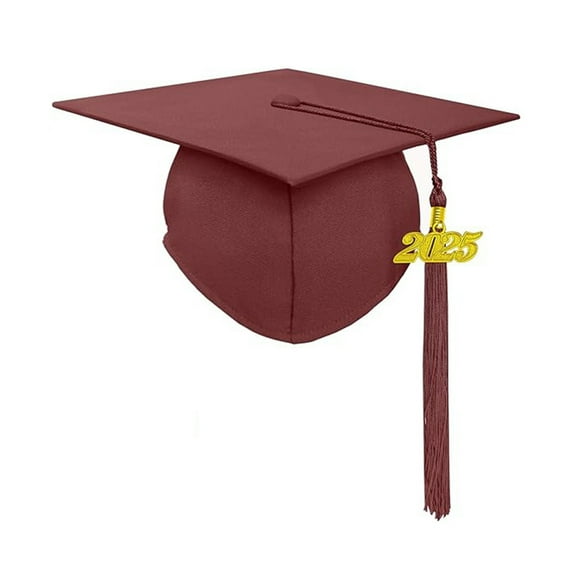 ievspot Graduation Cap with 2025 Tassel Class of 2025 Unisex Adult Matte Graduation Cap for High School Bachelor