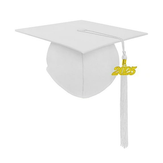 ievspot Graduation Cap with 2025 Tassel Class of 2025 Unisex Adult Matte Graduation Cap for High School Bachelor
