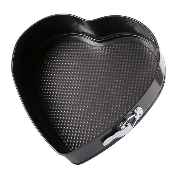 ievspot Heart Shaped Springform Pan 9 Inch Nonstick Cheesecake Pan, Large Heart Cake Mold, Valentine's Day Baking