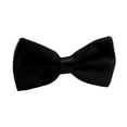 thumbnail image 1 of ievspot  Men Bow Tie Detachable Design Adjustable Fit Solid Color Formal Bow Tie Business Suit Coat Bow Tie Accessory, 1 of 8