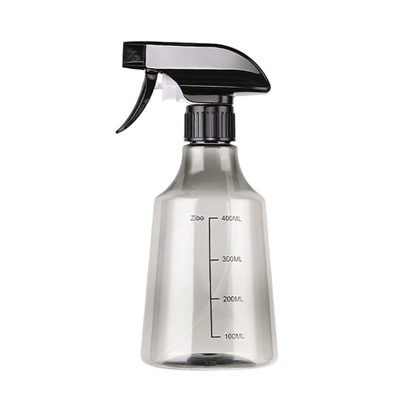 ievspot Mist Spray Bottle Refillable Transparent Spray Bottle with Measuring Scale Fine Mist Adjustable Nozzle Leak-proof Design for Alcohol Essential Oils
