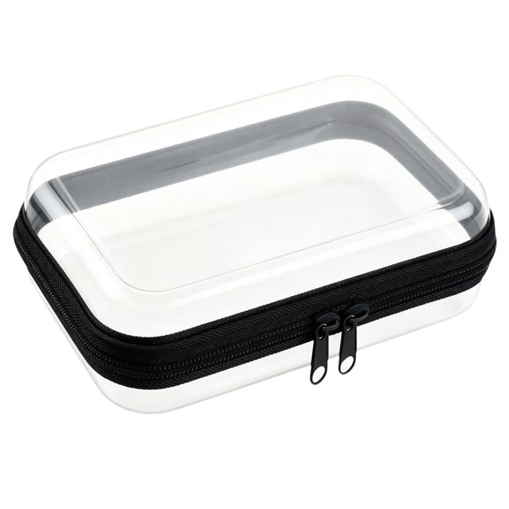 ievspot Portable Box for Travel Travel Storage Case Zipper Storage Bag Durable Hard Shell Portable Case for Headphones s Gadgets Travel Essentials for Small
