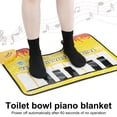 thumbnail image 1 of ievspot Potty Piano Toilet Electronic Keyboard Artistic Piano ,Sounding Carpet  Floor Mat Keyboard Toe Tapping Sounding Rug, 1 of 8