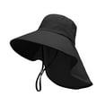 thumbnail image 1 of ievspot Sun Hat for Men Women Wide Brim Bucket Hats with Neck Flap Summer Fishing Hat for Hiking Travel And Outdoors, 1 of 8