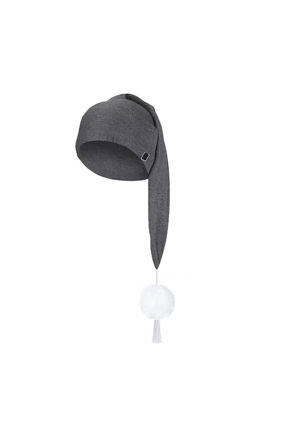Unisex Night Sleeping Hat with Pom Ball Adjustable Elastic Design Thermal Hat for Cold Weather Autumn Winter Hat