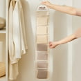 thumbnail image 1 of ievspot Wall-mounted Storage Bag Hairpins Socks Underwear Storage Pouch Home Dorm Back of The Door Hanging Organizer, 1 of 8