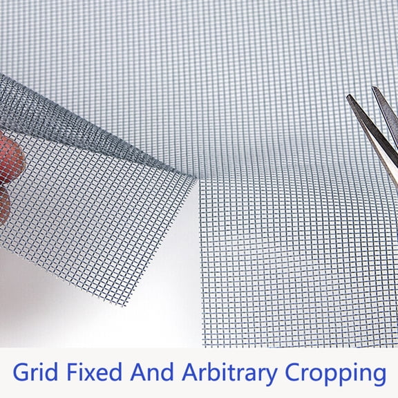 ievspot Window Screen Netting Mesh Curtain,Hand Wash Glass Fiber Screen Anti-Mosquito Room Curtain Mesh for Indoor,Fits Variety of Sizes Window