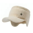 thumbnail image 1 of ievspot Women Winter Knitted Hat with Long Brim Thick Ear Protection Keep Warm Elastic Outdoor Cap Outdoor Peaked, 1 of 8