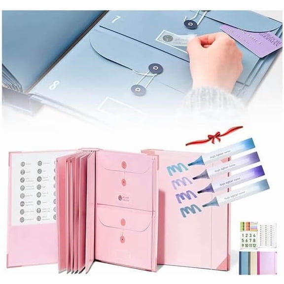 if I Die Binder - Document Organizer Binder with Pockets – Important Papers Storage Folder for Home, Office & Travel, Portable Plastic File Holder