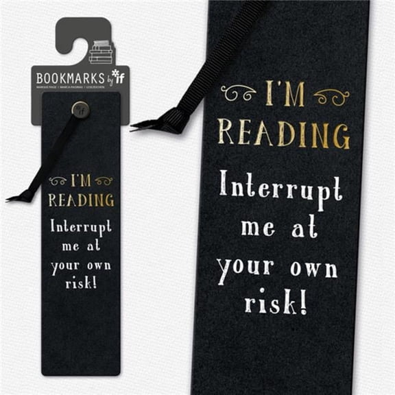 if USA 15503 Literary Collection Bookmark Interupt Me
