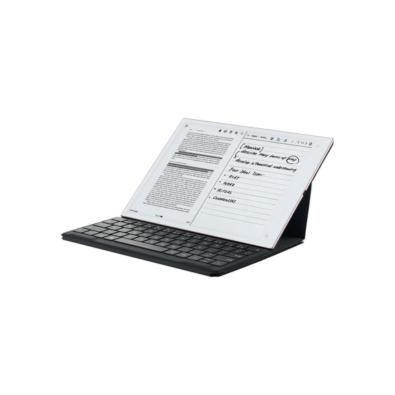 iflytek Keyboard Case for AINOTE 2, Hard Shell Protective Cover with Pogo Pin Instant Connection, Slim Portable Design with Full Shortcut Keys for Enhanced Productivity