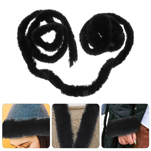 ifundom Black Decorative Trim Roll for Sewing, Traditional Chinese Clothing, Crafting, and Women's Fashion Accessories