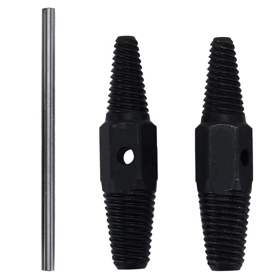 ifundom 1 Set 3PCS Double-headed Pipe Break Wire Extractor Broken Pipe Removing Tool