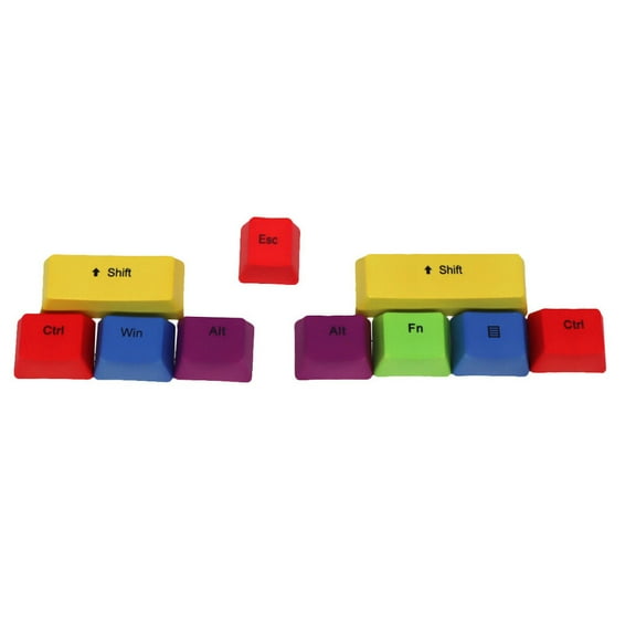 ifundom 1 Set Assorted Color Keycaps for Mechanical Gaming Keyboard and Compatible Replacement