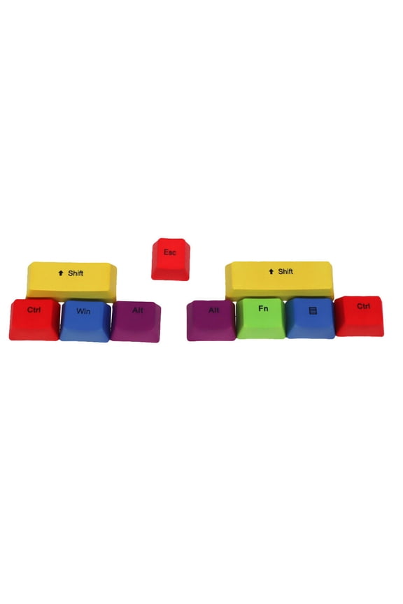 1 Set Assorted Color Keycaps for Mechanical Gaming Keyboard and Compatible Replacement