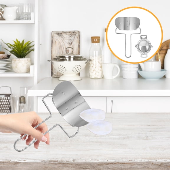 ifundom Stainless Steel Dumpling Mold Kitchen Tool for Easy Making Empanadas Ravioli 1 Set