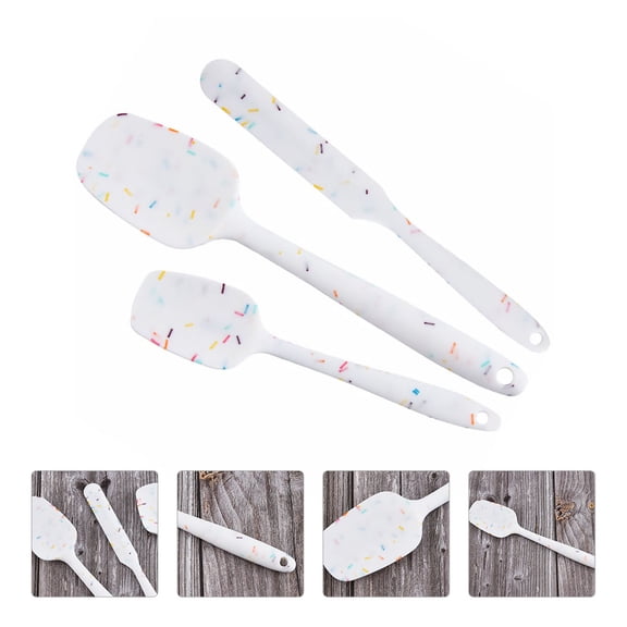 ifundom Silicone Baking Spatulas Set, 1 Cream Spatula Butter Scraper Kitchen Tools for Cooking and Baking