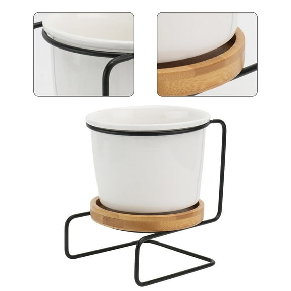 ifundom 1 Set Metal Floral Display Stand Vase Holder Assorted Colors Decorative