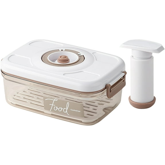 ifundom 1 Set Vacuum Container Vacuum Sealer Box Kitchen Storage Fresh Food Keeping Box